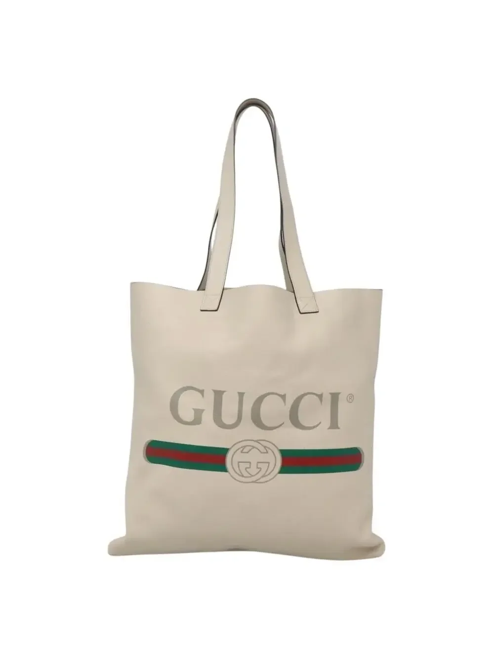 Gucci Web Sherry Line Tote Bag Leather #344027G73B